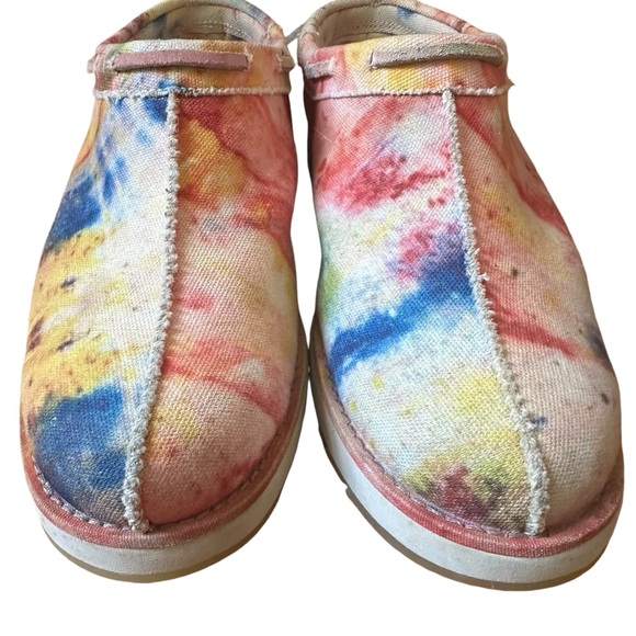 UGG x Ovadia Tasman Tie Dye Slip On Mule Slippers Size 6 - Picture 8 of 10